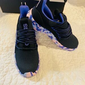 adidas Black and Purple Sneakers